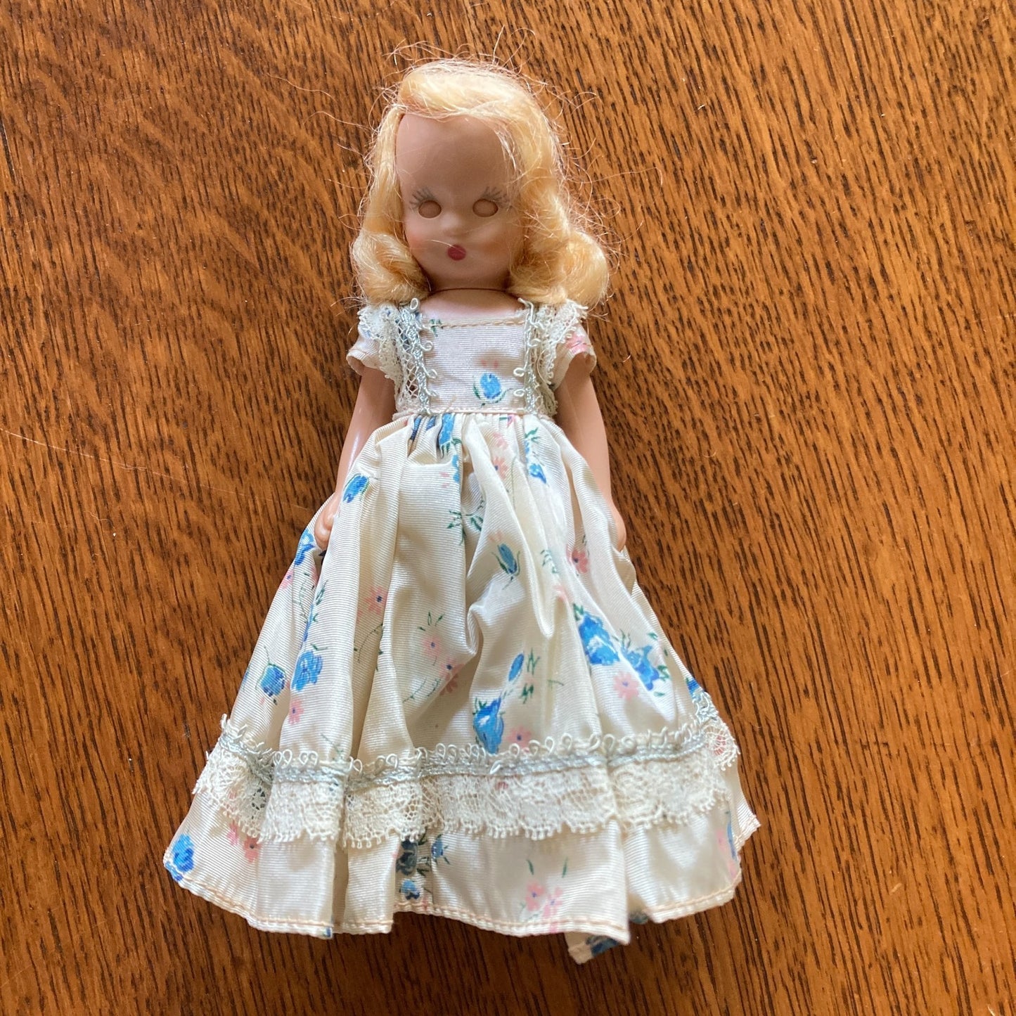 Two Nancy Ann Dolls Alice Through Looking Glass & Tuesday's Child Hard Plastic
