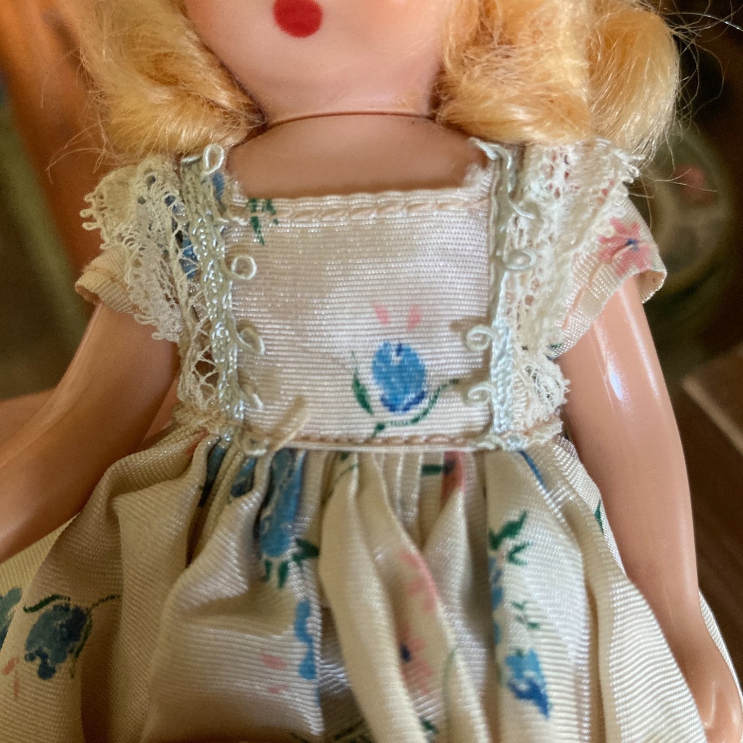 Two Nancy Ann Dolls Alice Through Looking Glass & Tuesday's Child Hard Plastic