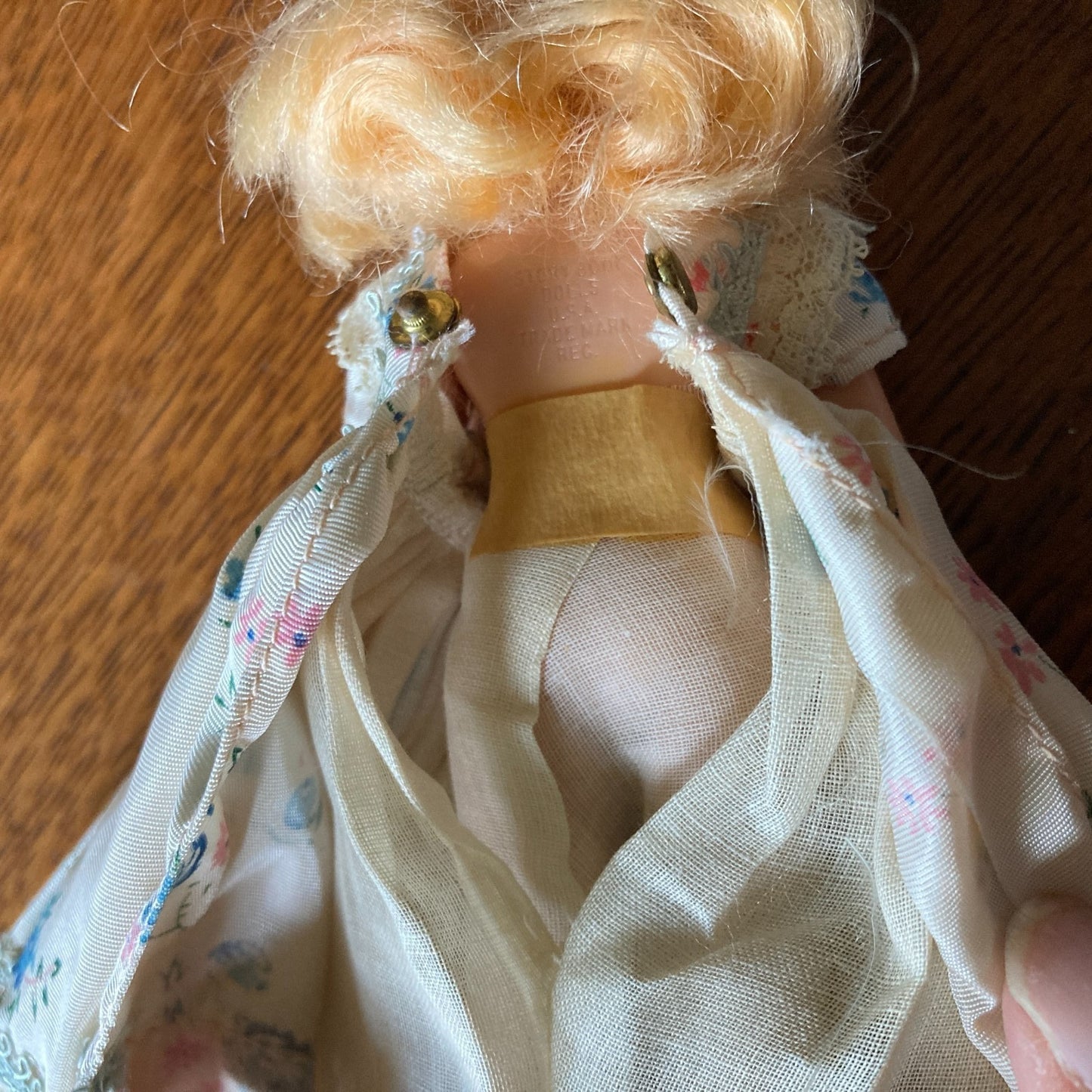 Two Nancy Ann Dolls Alice Through Looking Glass & Tuesday's Child Hard Plastic