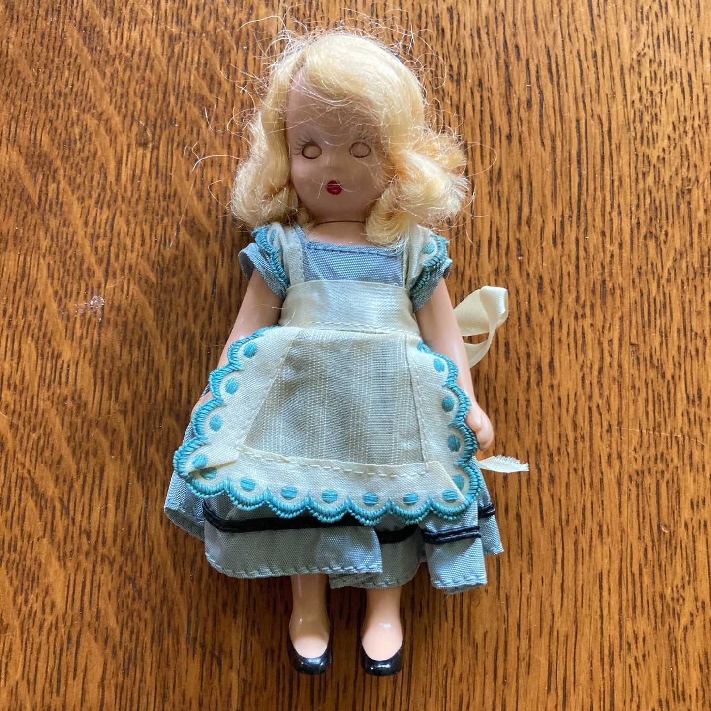 Two Nancy Ann Dolls Alice Through Looking Glass & Tuesday's Child Hard Plastic
