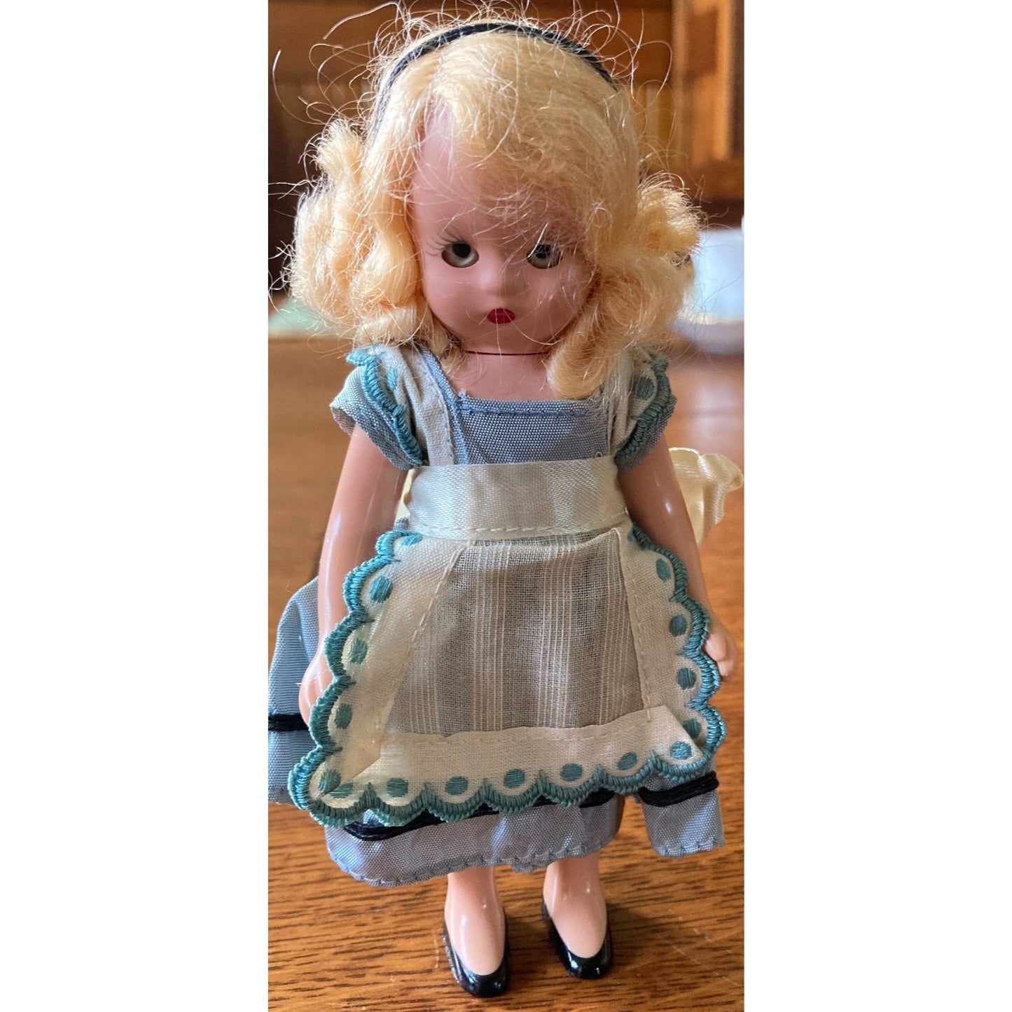 Two Nancy Ann Dolls Alice Through Looking Glass & Tuesday's Child Hard Plastic