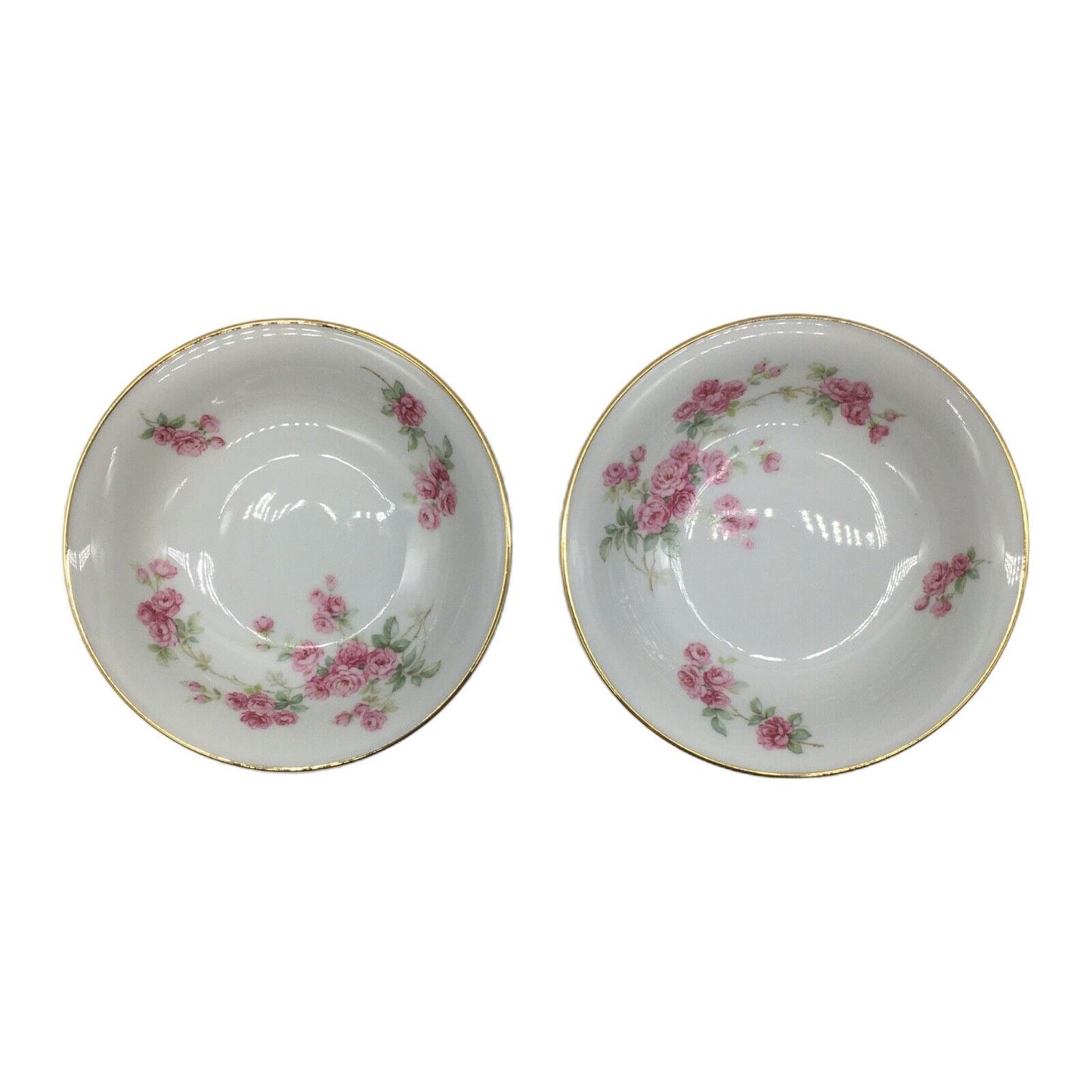 Vintage Dinnerware P.T. Bavaria Tirschenreuth Germany The Trellis 2267 Pink Rose