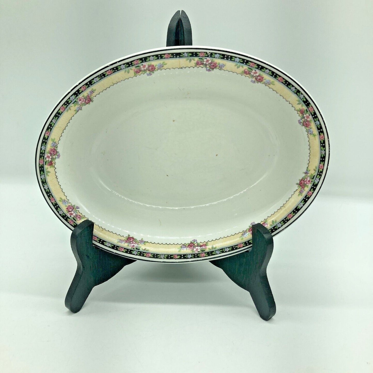 Antique Homer Laughlin L5N USA Serving Dish & Two Serving Platters 1925