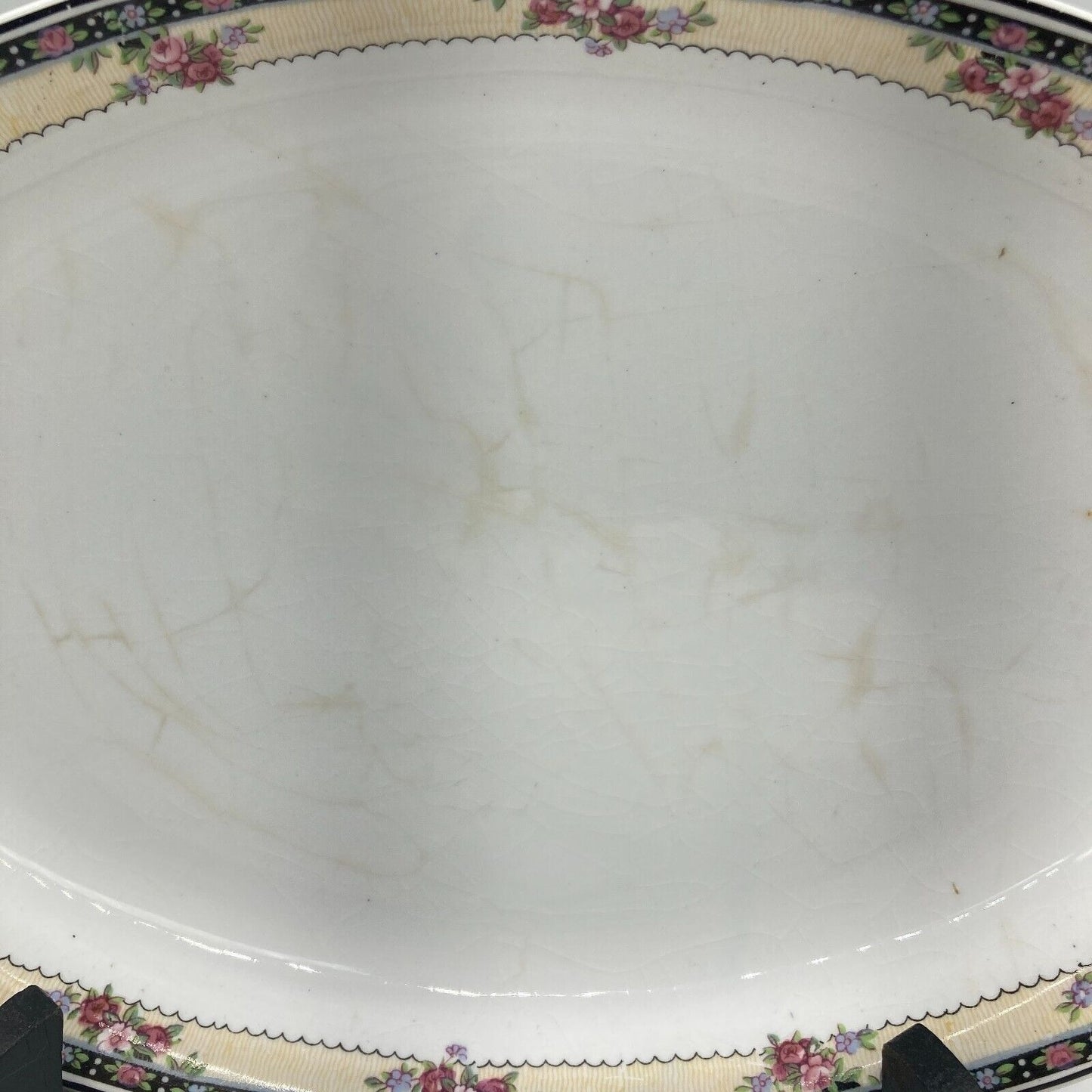 Antique Homer Laughlin L5N USA Serving Dish & Two Serving Platters 1925