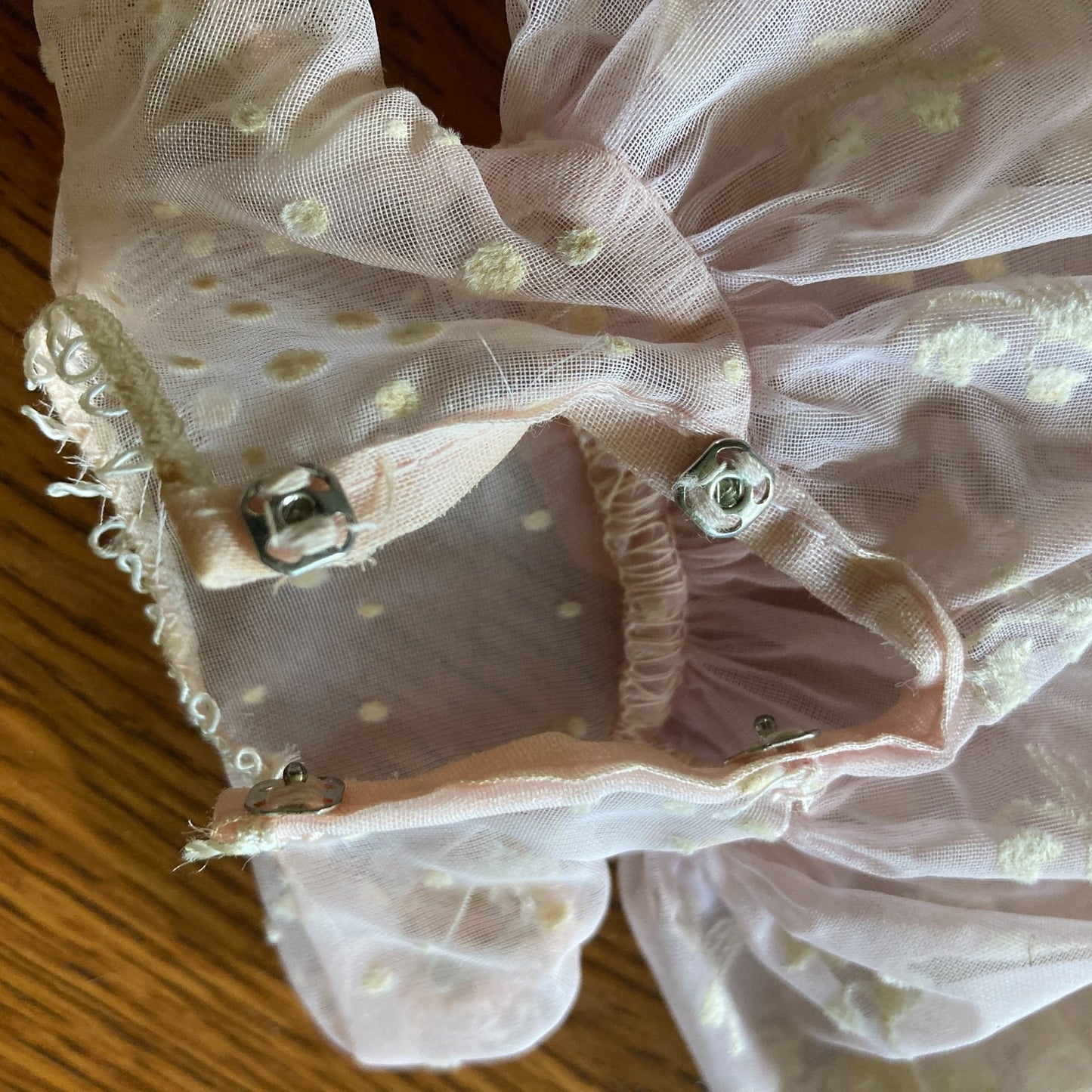 Betsy McCall Pink Party Dress Lily of the Valley Hat Shoes Socks Underskirt Box