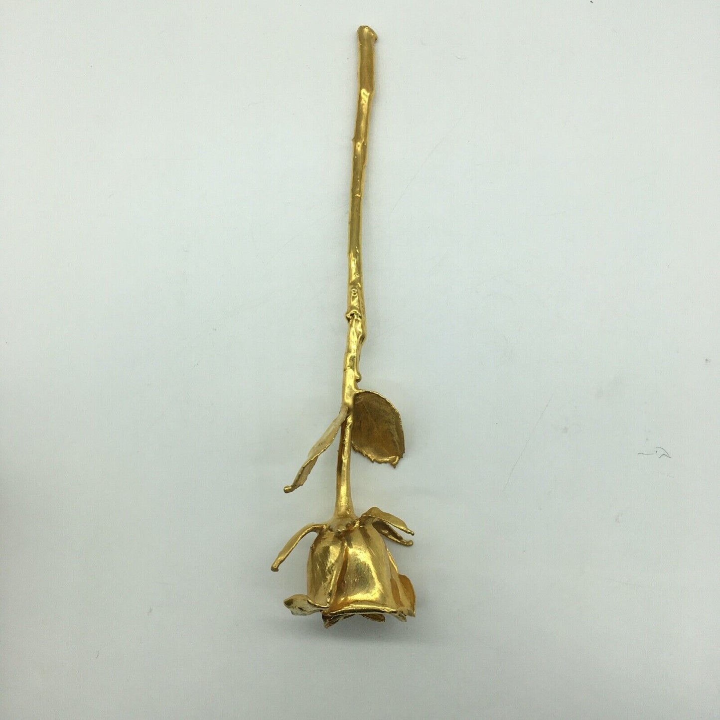 Real American Rose 24K gold dipped in Original Box Forever Keepsake USA Vintage