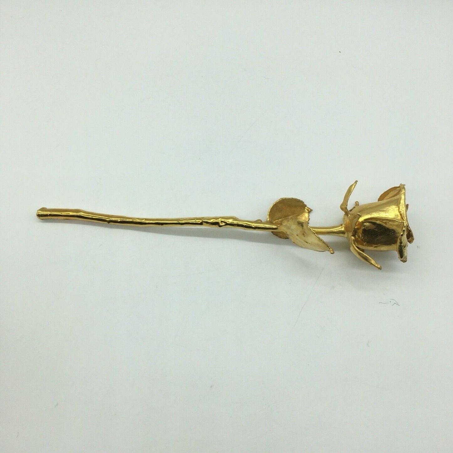 Real American Rose 24K gold dipped in Original Box Forever Keepsake USA Vintage