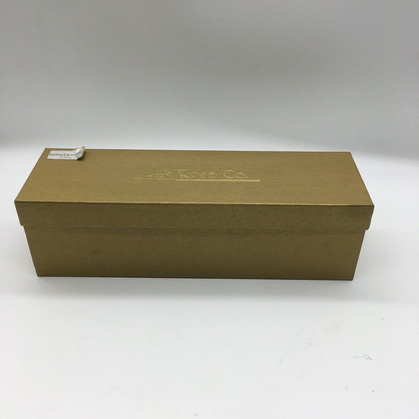 Real American Rose 24K gold dipped in Original Box Forever Keepsake USA Vintage