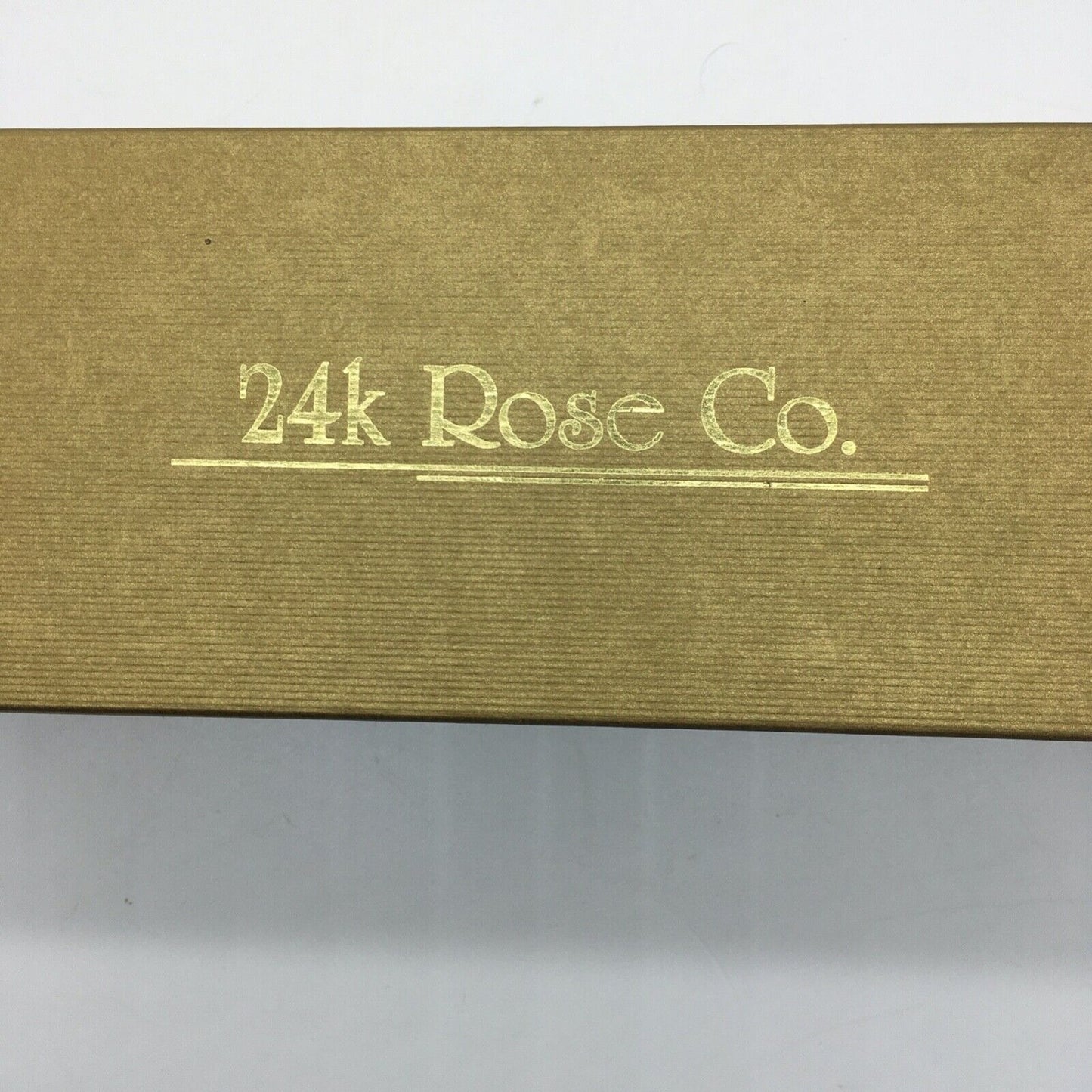 Real American Rose 24K gold dipped in Original Box Forever Keepsake USA Vintage