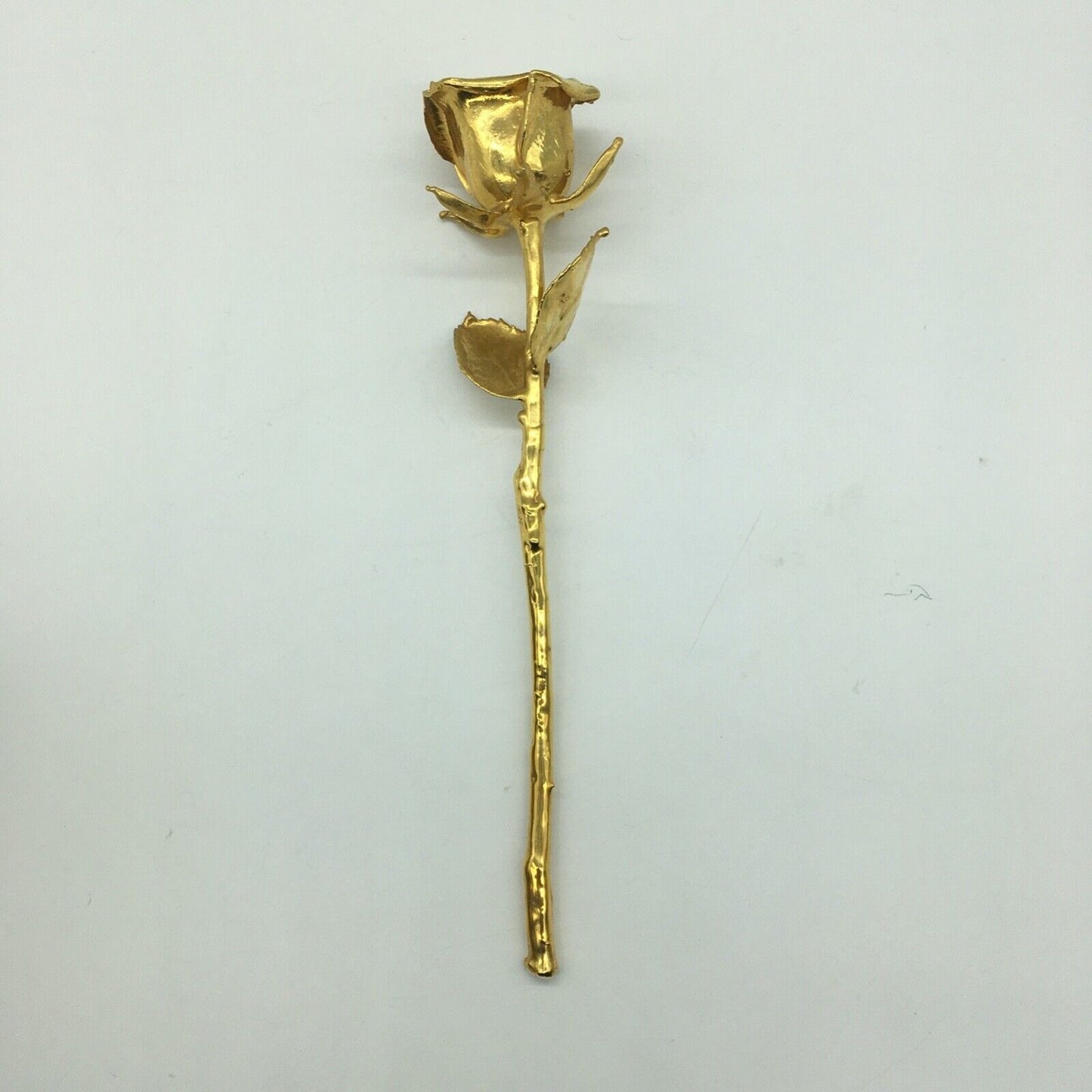 Real American Rose 24K gold dipped in Original Box Forever Keepsake USA Vintage
