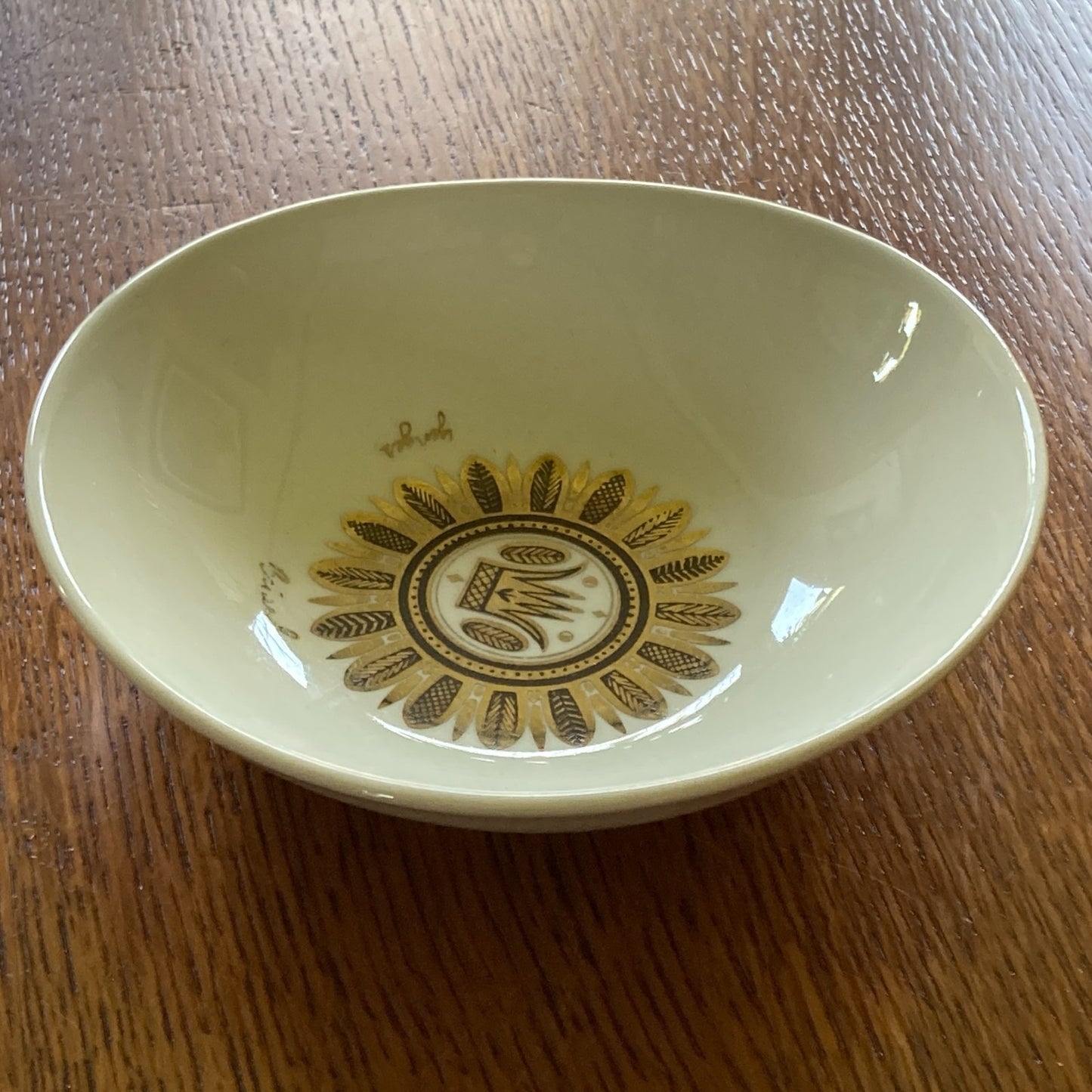 MCM Georges Briard Chip and Dip Bowl Set Vintage 1960s Regalia Design Modernist
