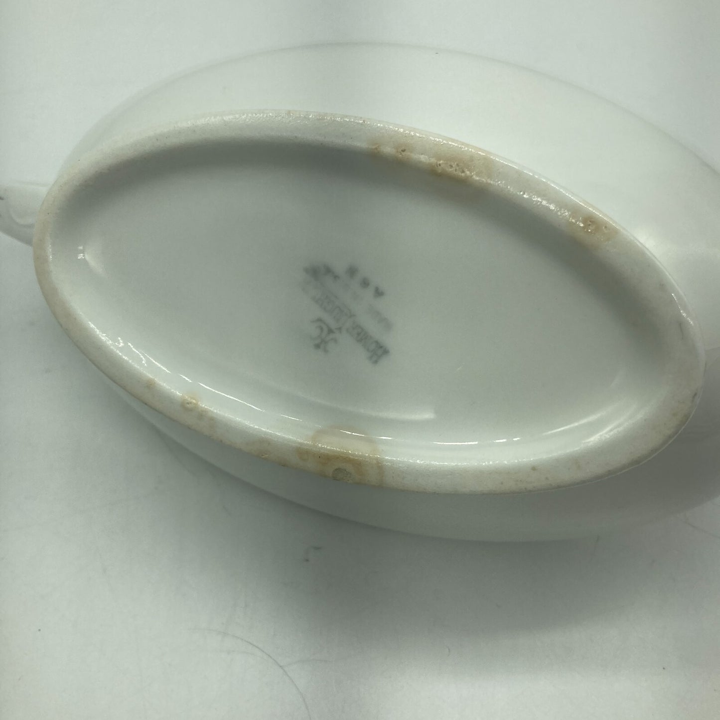 Antique 1925 Homer Laughlin L5N USA Serving Pieces Butter Dome Sugar Dish Gravy