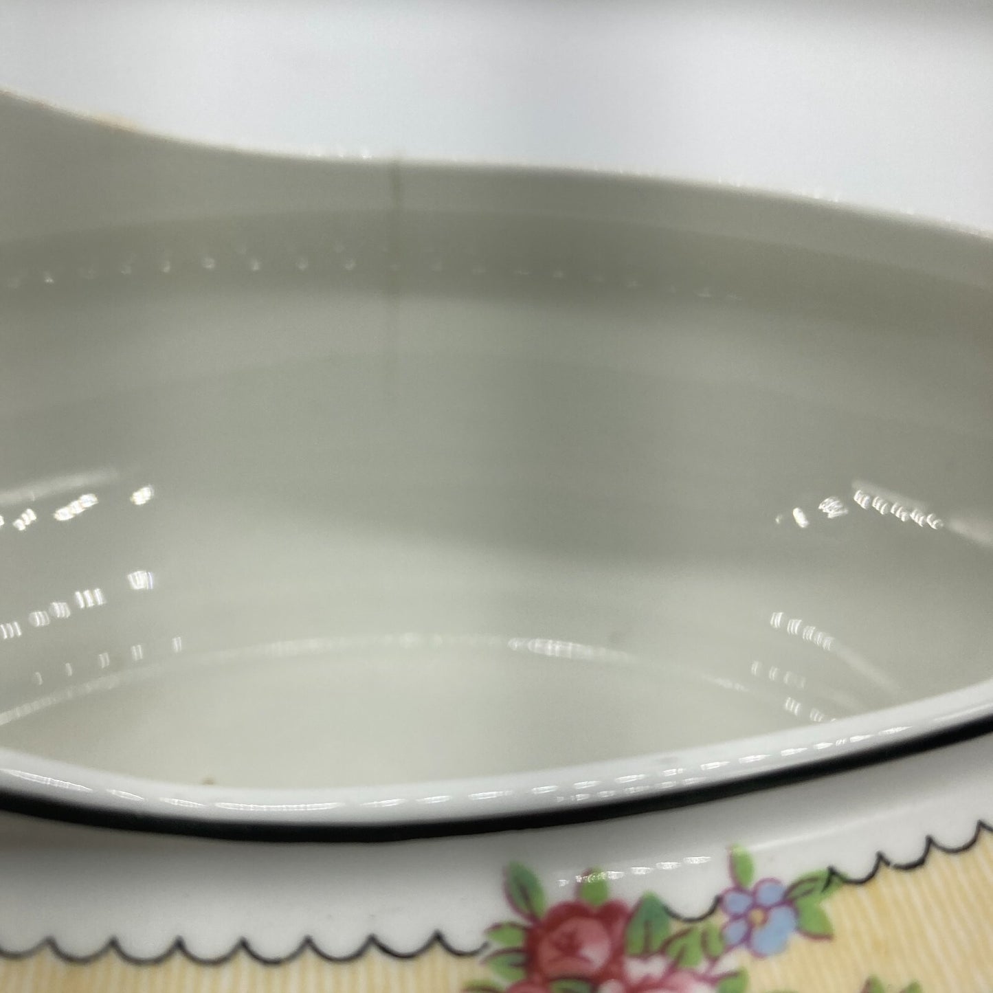 Antique 1925 Homer Laughlin L5N USA Serving Pieces Butter Dome Sugar Dish Gravy