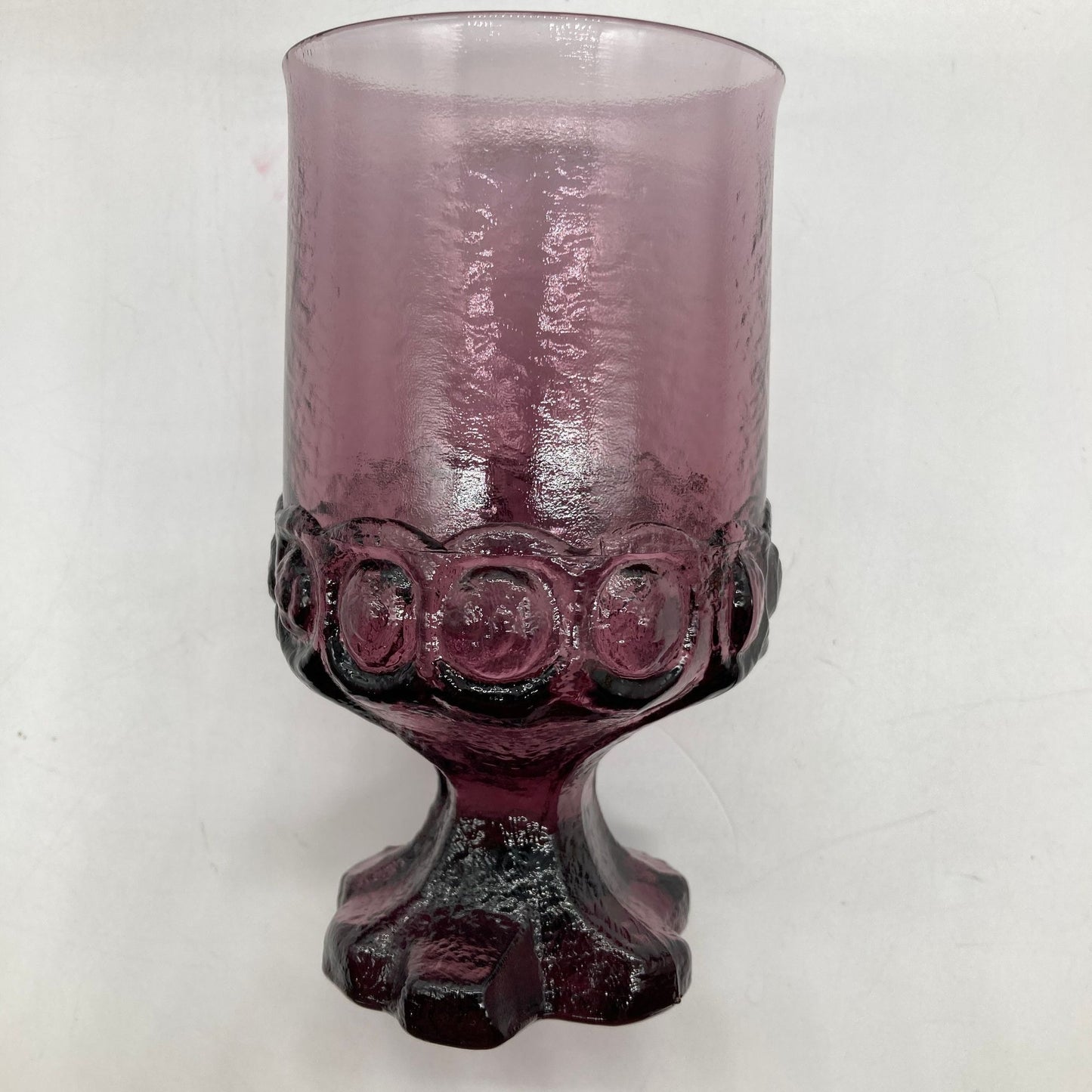Tiffin Franciscan Madeira Plum Amethyst 8oz. Goblets Set of 8 Mid Century Barware