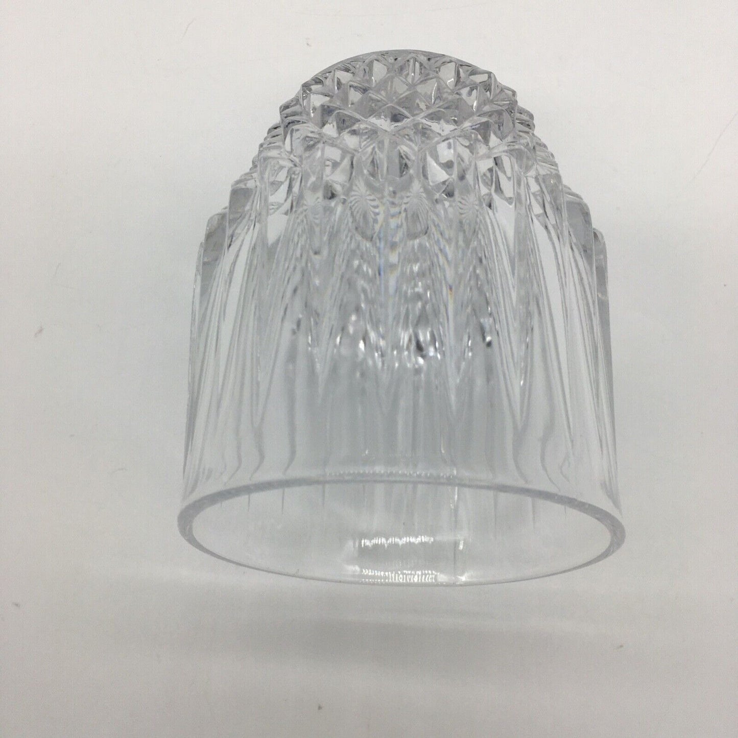 Barware Set of 6 Lowball Whisky Glass Heavy Diamond Point Fancy Cocktail Glasses