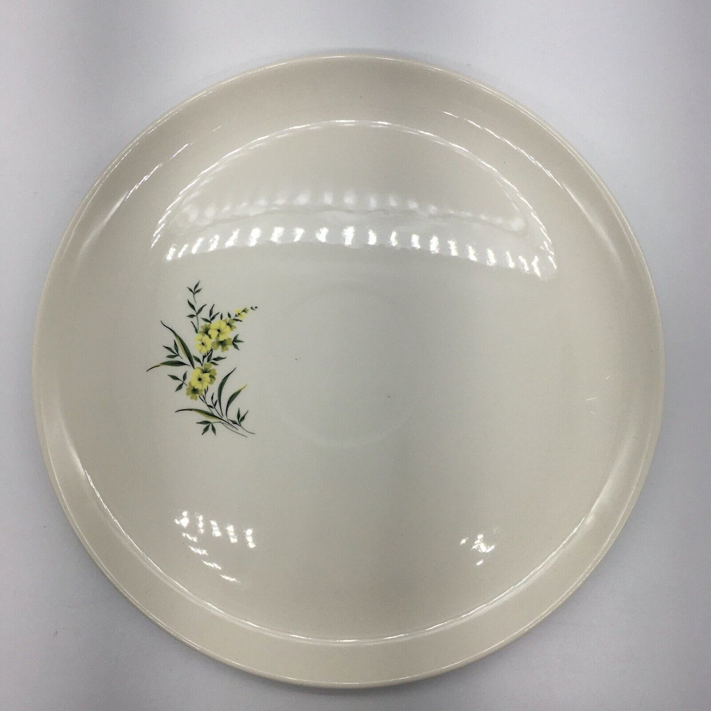 Taylor Smith & Taylor Serving Platter Dip Bowl Lemon Blossom Sage Green & Yellow