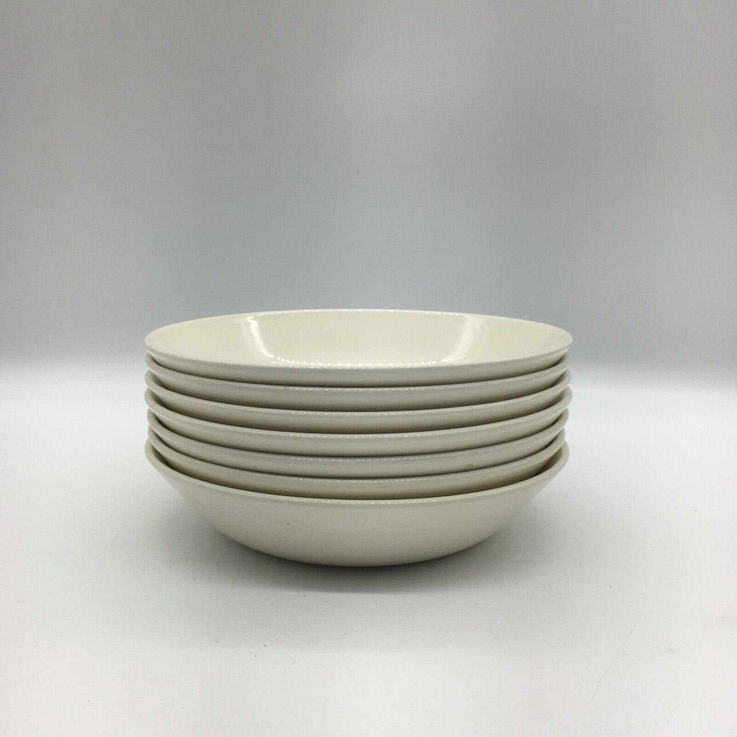 Taylor Smith & Taylor Cereal Bowls Set of 7 Lemon Blossom Sage Green & Yellow