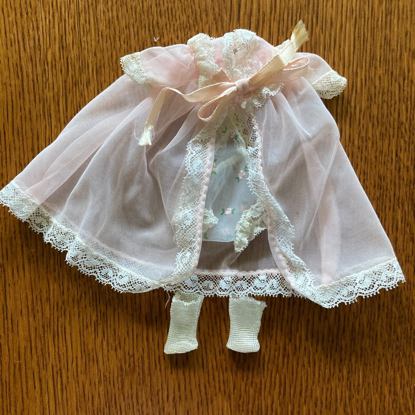 Sweet Dreams Betsy McCall 8" Clothing Vintage Pink Nightgown & Peignoir Extras