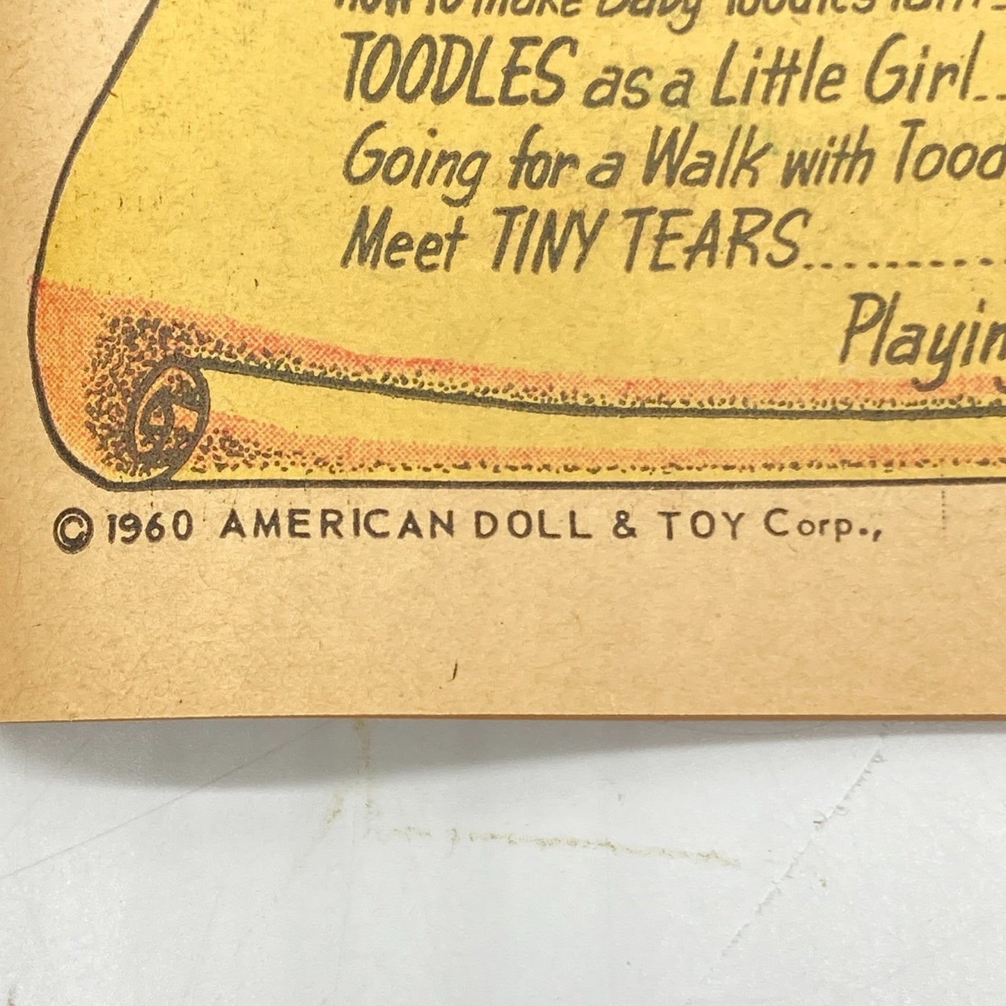 American Doll & Toy Corp 1960 The Fun and Play Book Promotional Mini Comic