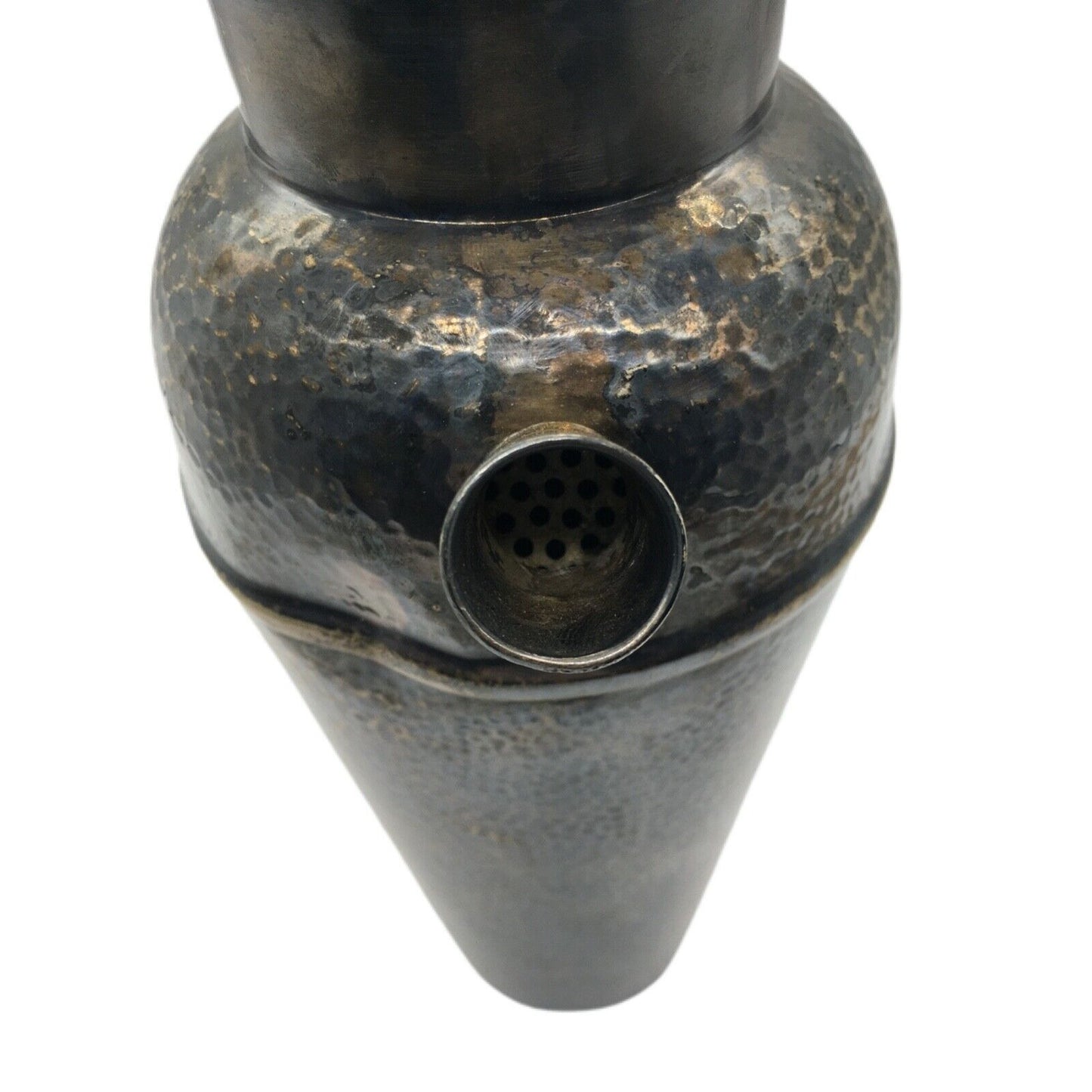 Bernard Rice's Sons Hammered Silverplate Barware Cocktail Shaker PAT 5 13 1924