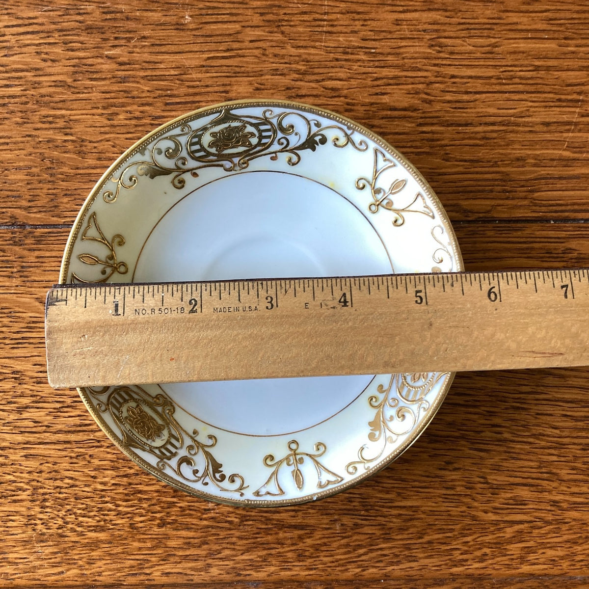 Noritake Morimura Tea Cups Saucers One Bread Plate Art Deco Era Antique No 175