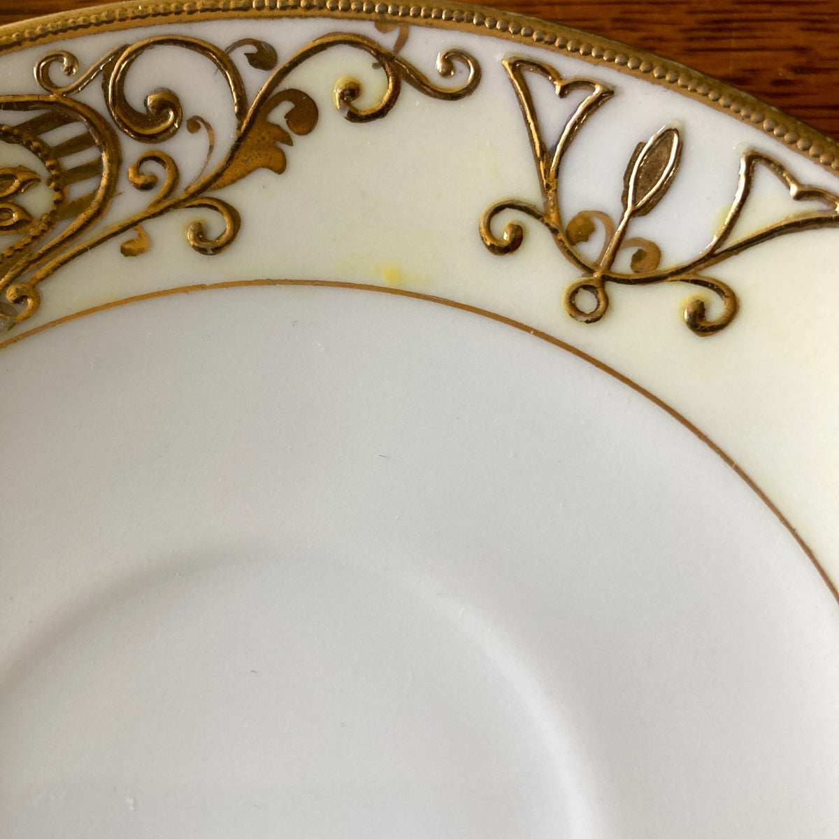 Noritake Morimura Tea Cups Saucers One Bread Plate Art Deco Era Antique No 175