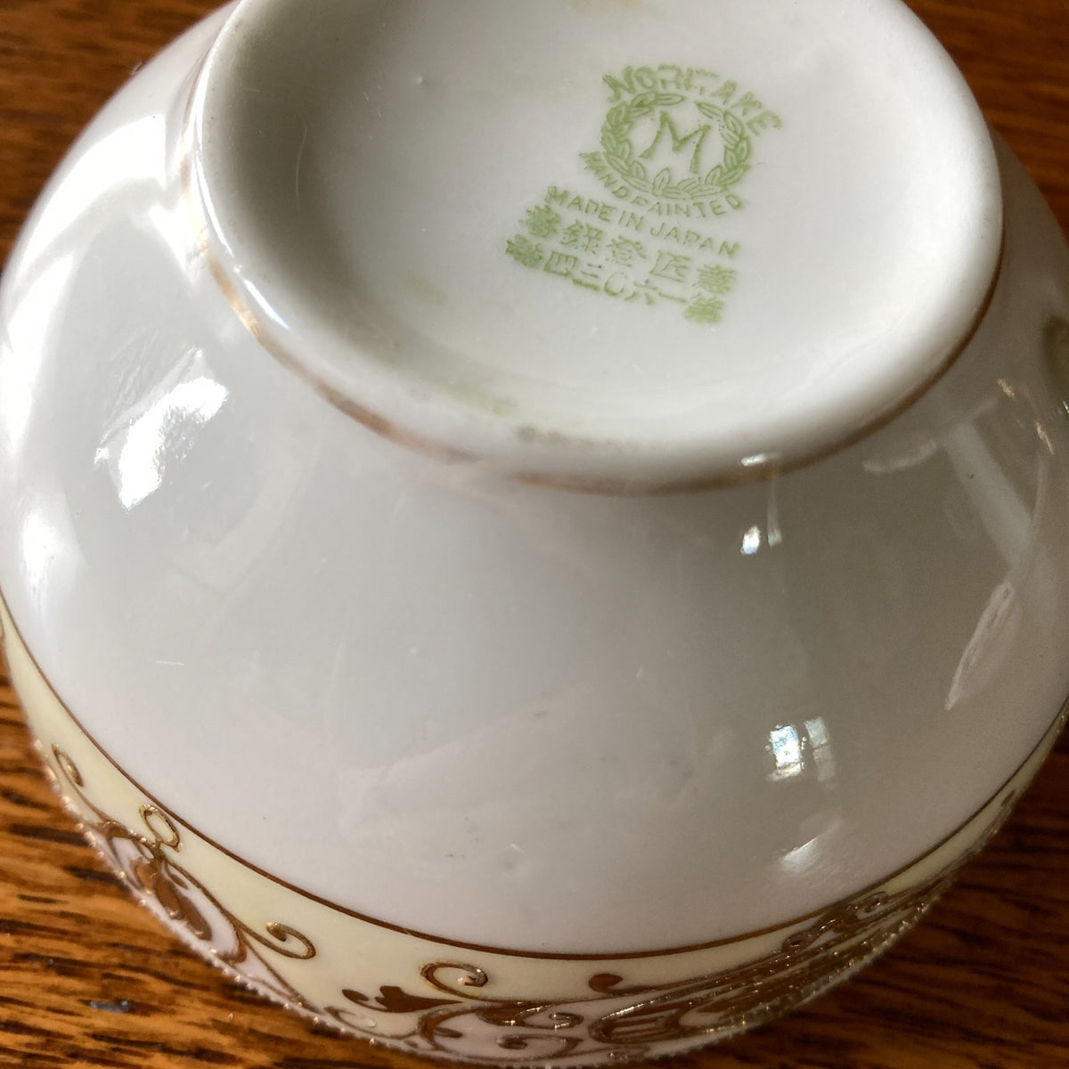 Noritake Morimura Tea Cups Saucers One Bread Plate Art Deco Era Antique No 175