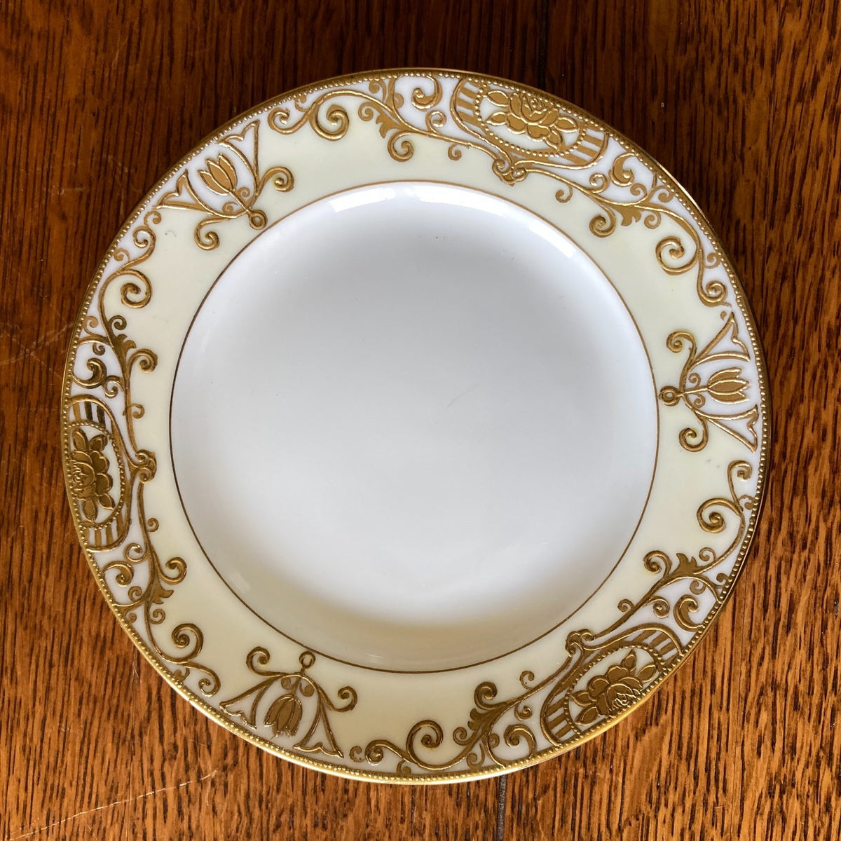 Noritake Morimura Tea Cups Saucers One Bread Plate Art Deco Era Antique No 175