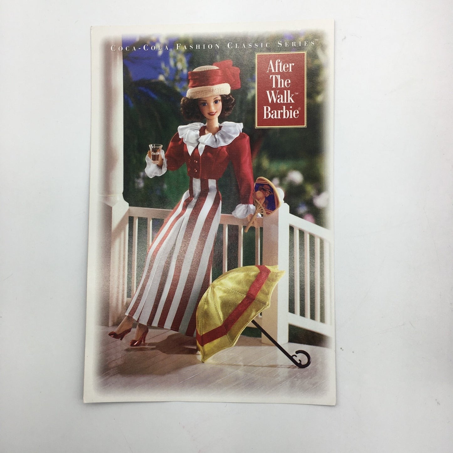 Mattel Coca Cola Barbie Doll 1997 After The Walk Fashion Classic Original Box