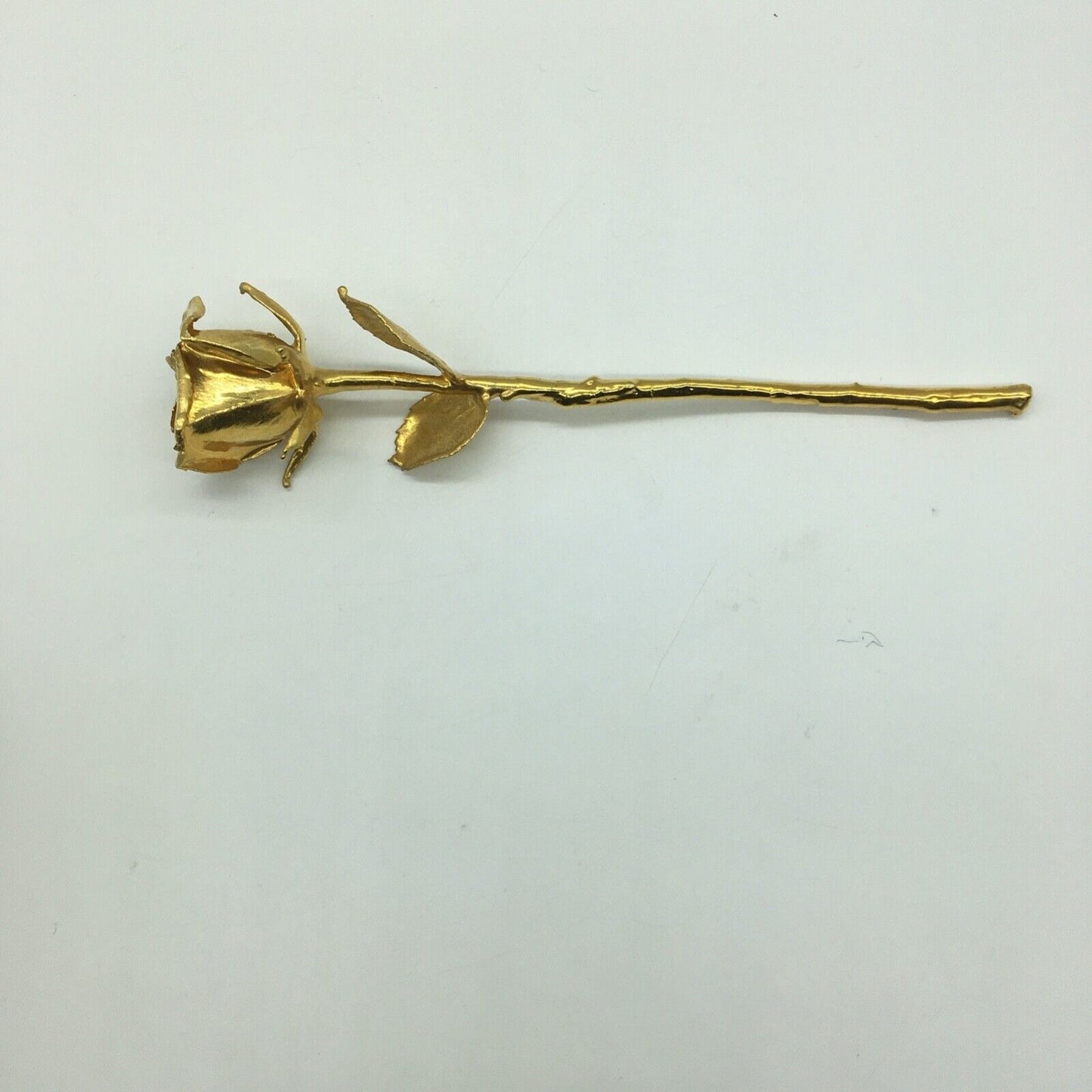 Real American Rose 24K gold dipped in Original Box Forever Keepsake USA Vintage