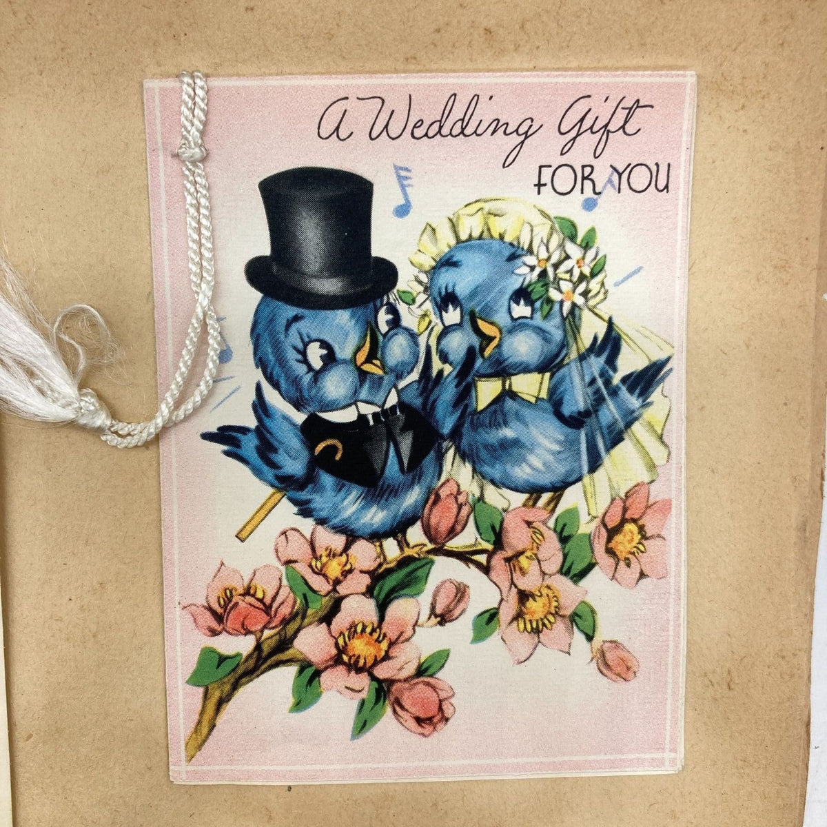 Vintage Scrapbook Red Embossed Stagecoach Leather 138 Greeting Cards Ephemera 1940s-1960s