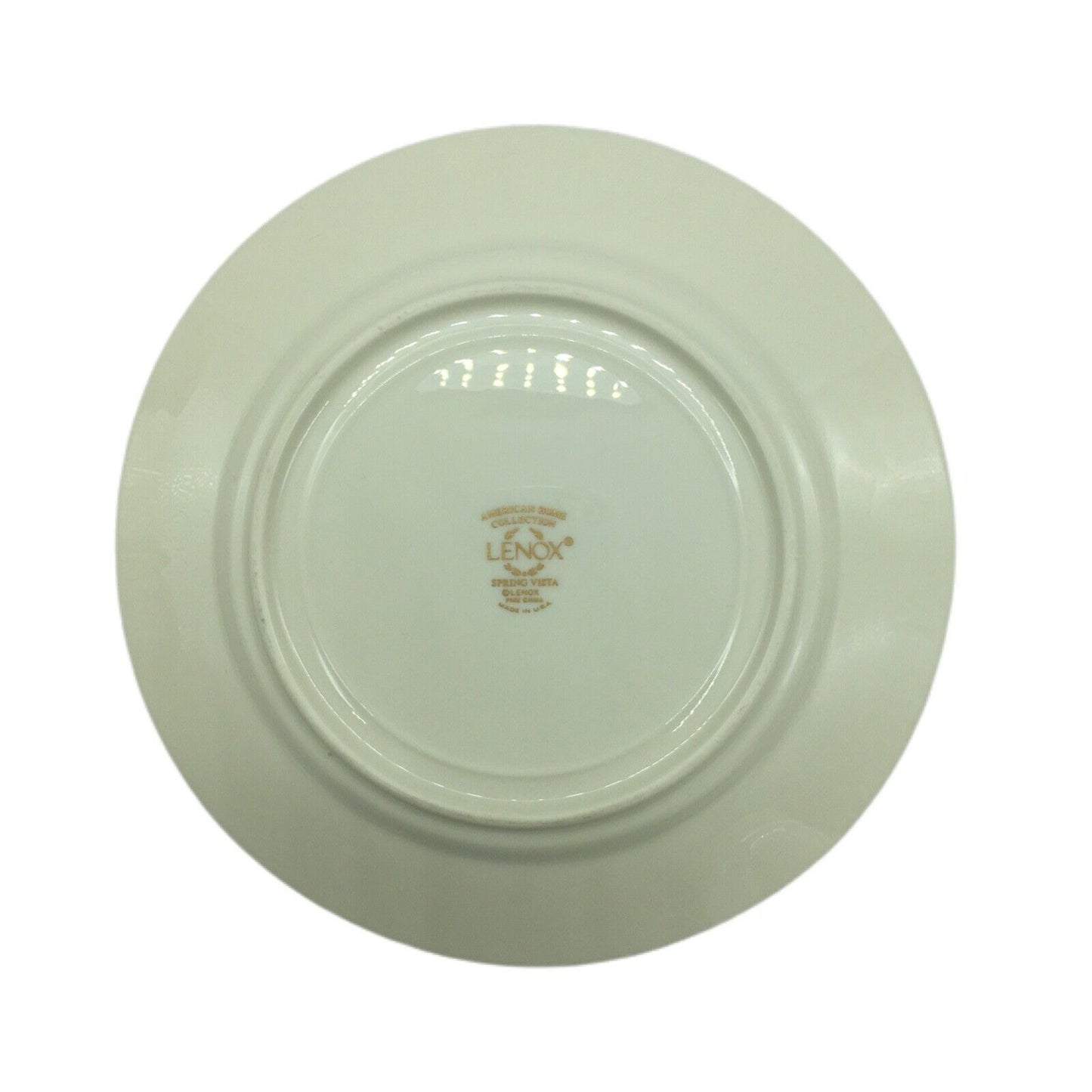 Lenox China Trio Tea Cup Saucer Dessert Spring Vista Pattern Plate Coffee Retire