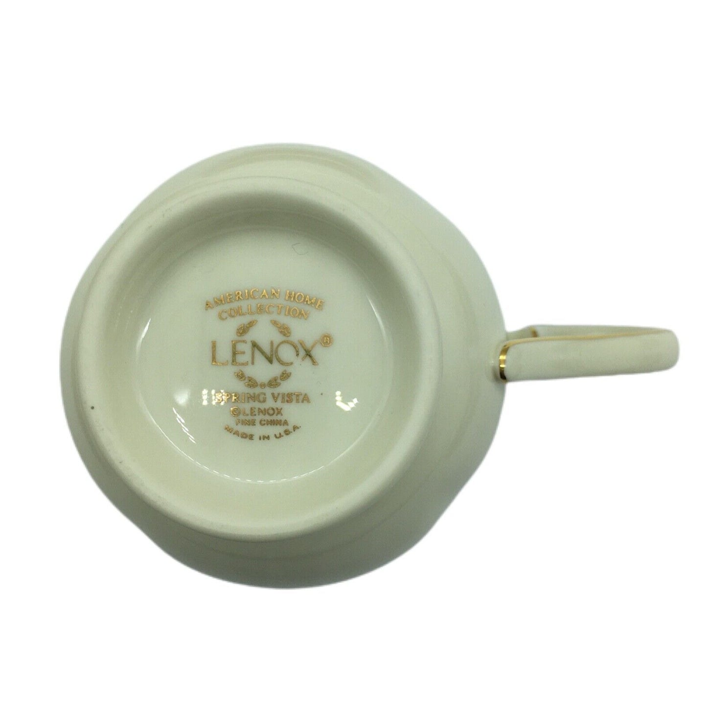 Lenox China Trio Tea Cup Saucer Dessert Spring Vista Pattern Plate Coffee Retire