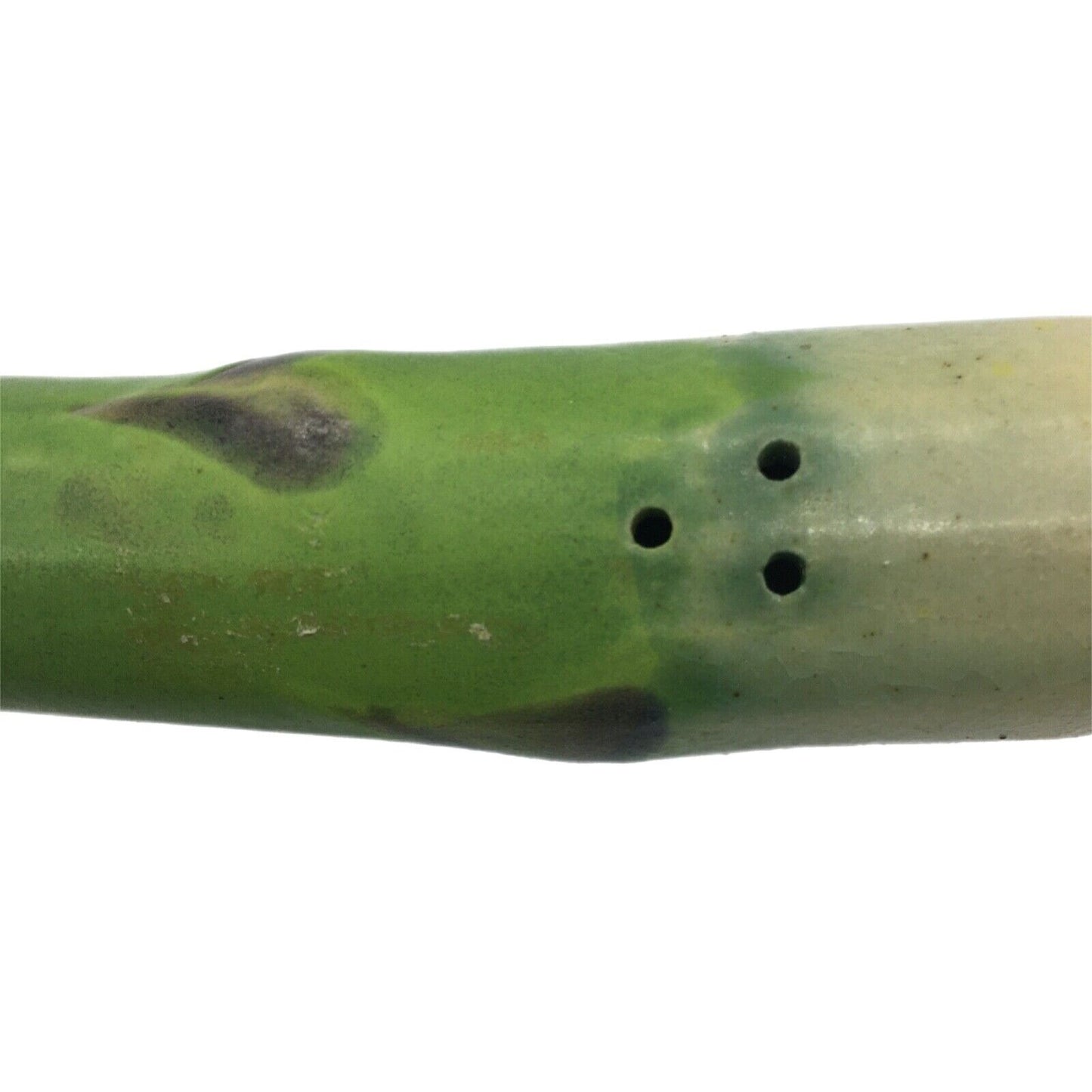 Patricia Garrett Vintage Asparagus Ware Single Spear Spice Shaker Art Pottery