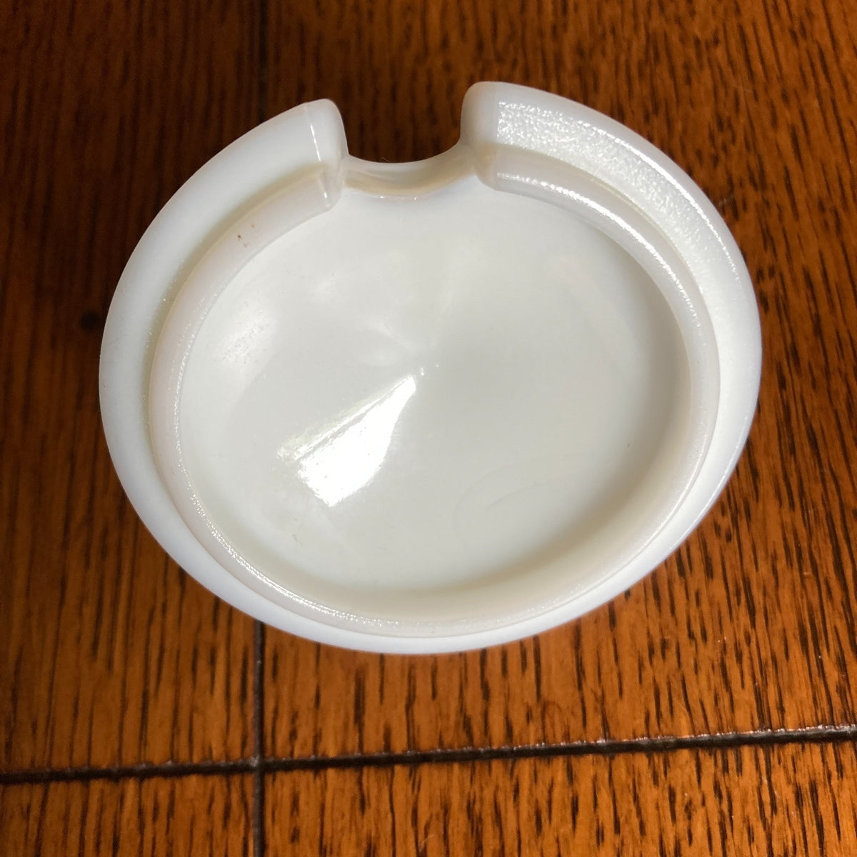Fenton Hobnail White Milk Glass Jam Jar Set 4-Piece with Ladle & Underplate 1950s-1960s