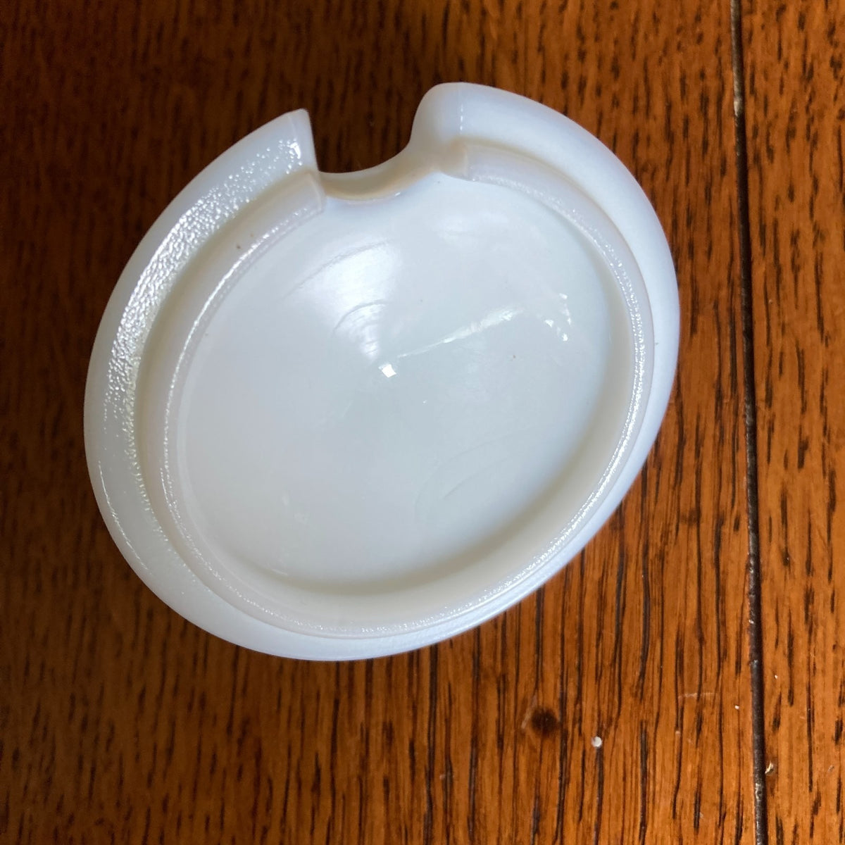 Fenton Hobnail White Milk Glass Jam Jar Set 4-Piece with Ladle & Underplate 1950s-1960s