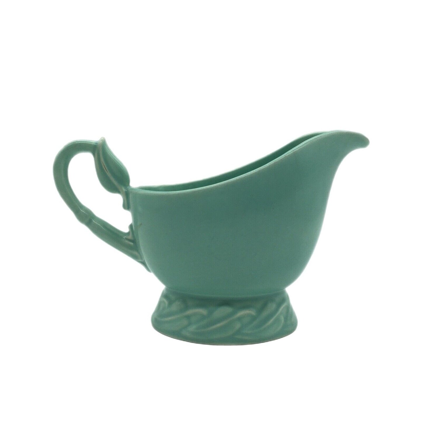 Native California Gravy Boat Vernon Kilns USA Pastel Green Cottage Kitchen