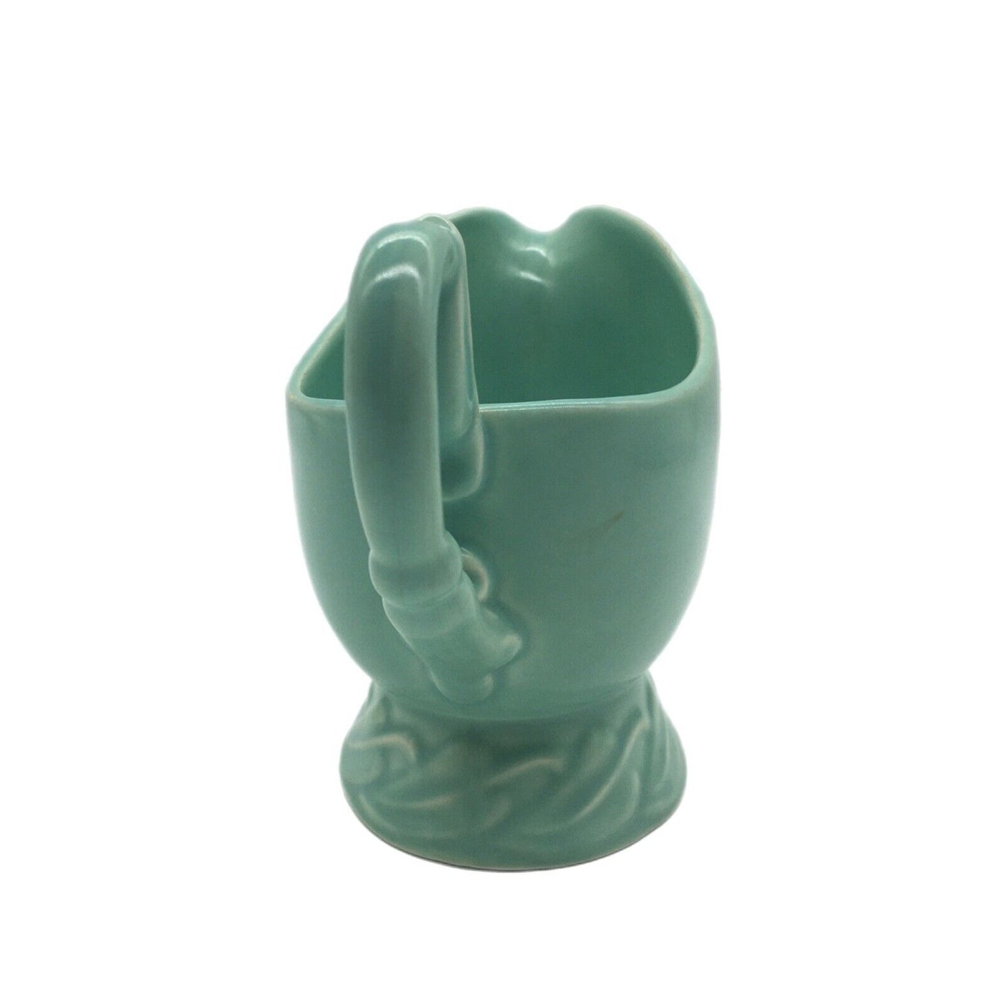 Native California Gravy Boat Vernon Kilns USA Pastel Green Cottage Kitchen